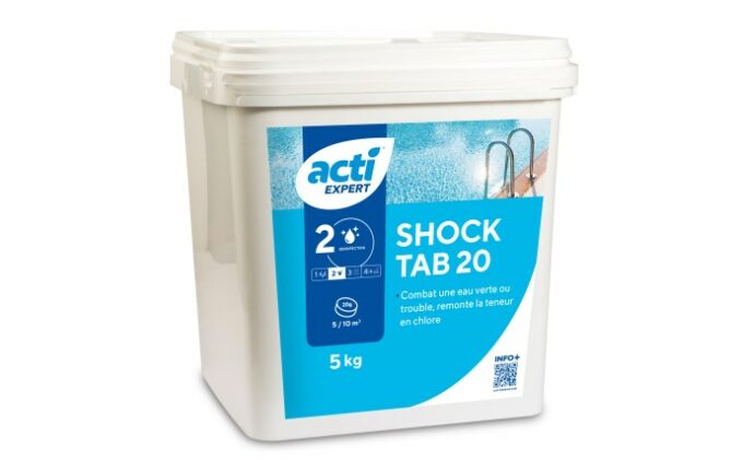 ACTI SHOCK TAB 20 PASTILLES -5KG