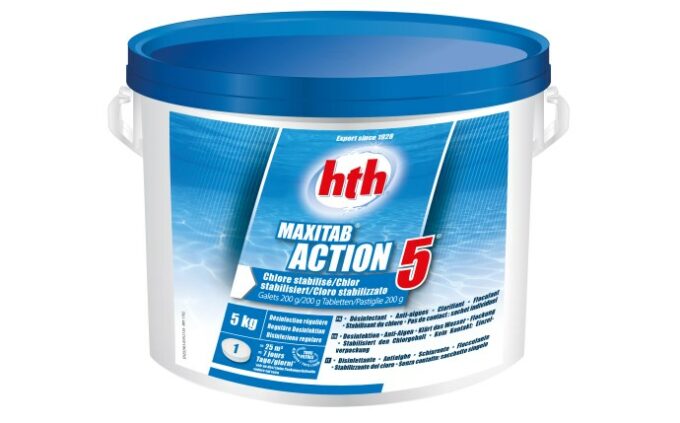 HTH MAXITAB ACTION 5 GALETS DE 200G -5KG