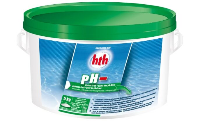 HTH pH MOINS MICROBILLES -5KG